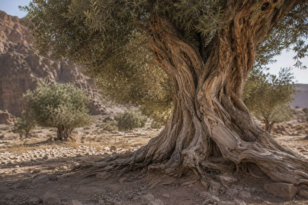 Rooted in Sinai olive wood