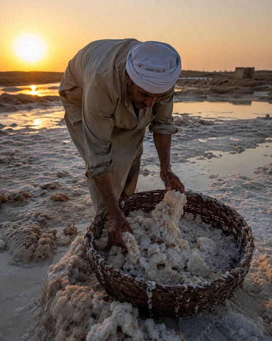 Harvesting Salt